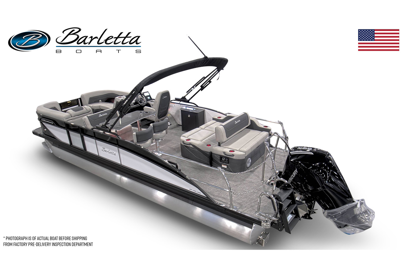 Barletta 2026 Cabrio 24UE with Mercury 250L FourStroke Engine